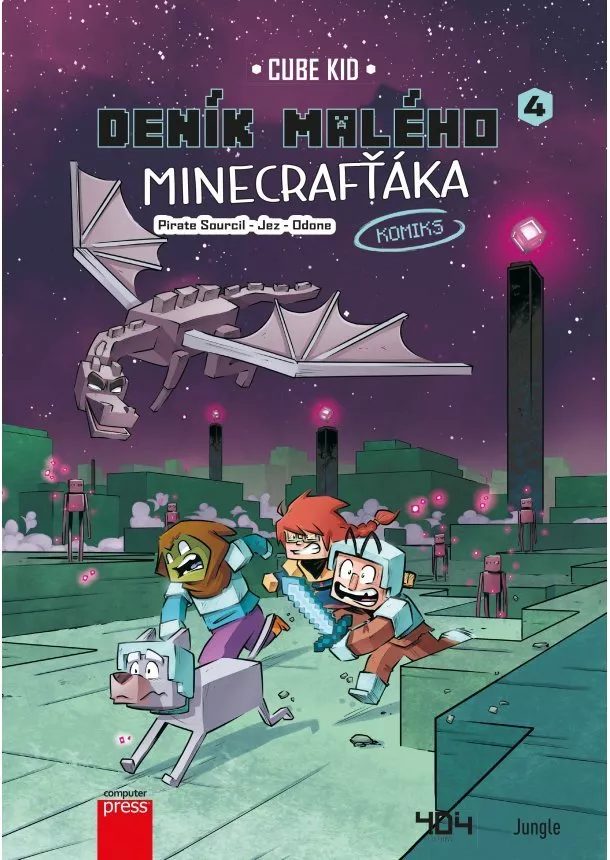 Cube Kid - Deník malého Minecrafťáka: komiks 4