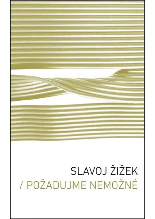 Slavoj Žižek - Požadujme nemožné