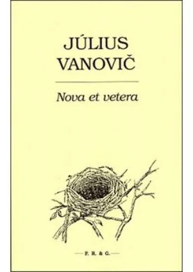 Nova et vetera