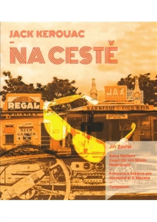 Jack Kerouac - Na cestě - CD - 1xaudio na cd - mp3