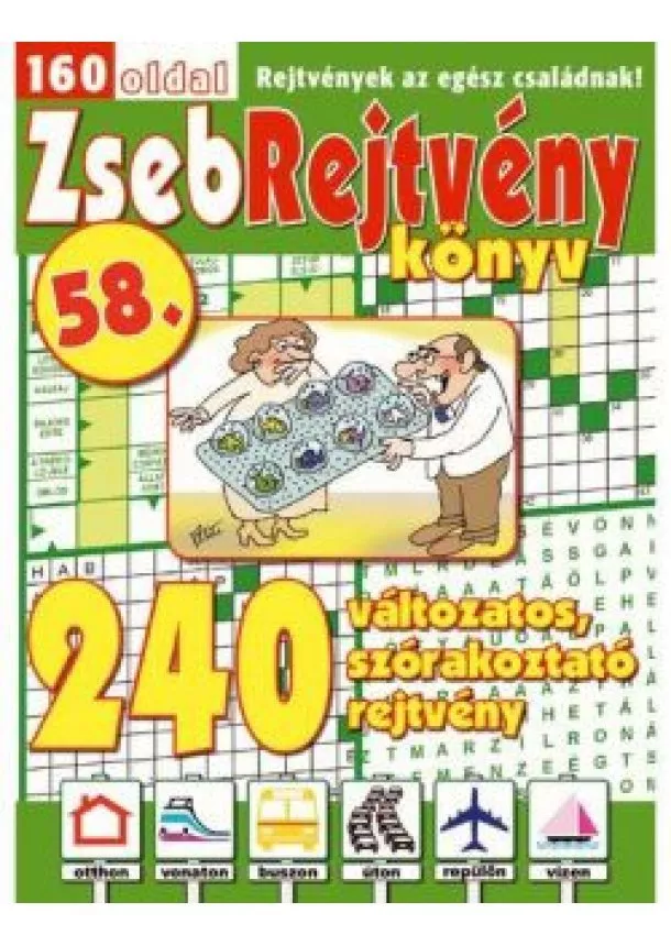 Zsebrejtvény könyv 58.