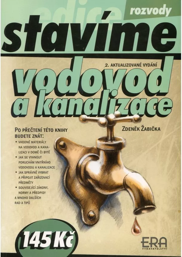 Zdeněk Žabička - Vodovod a kanalizace - 2. vydanie (edice stavíme)