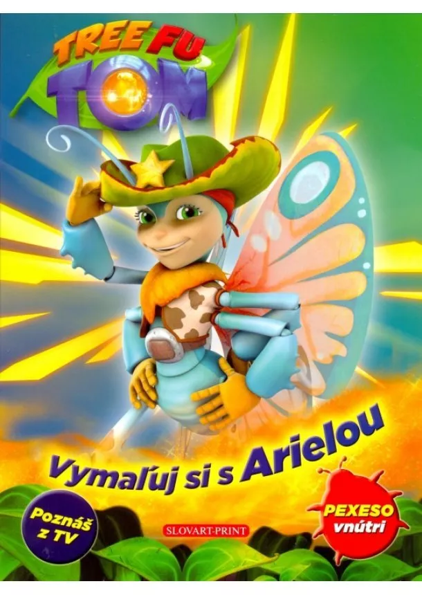 autor neuvedený - Vymaľuj si s Arielou + pexeso (Tree Fu Tom)