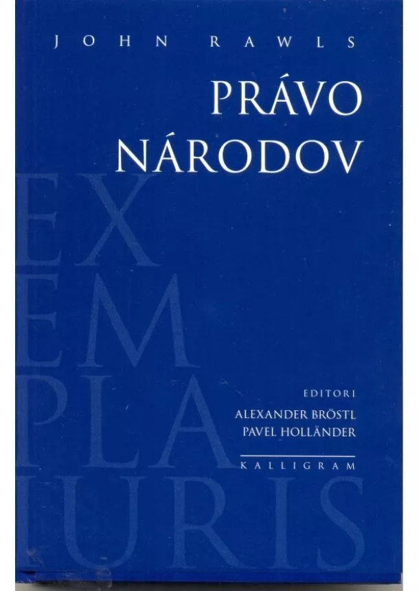 John Rawls - Právo národov