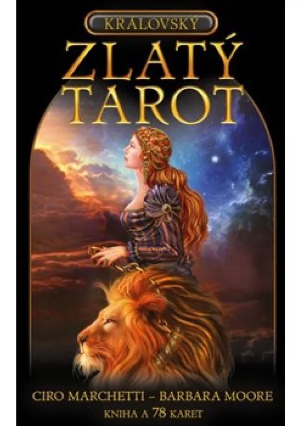 Barbara Moore - Královský Zlatý tarot - Kniha a 78 karet