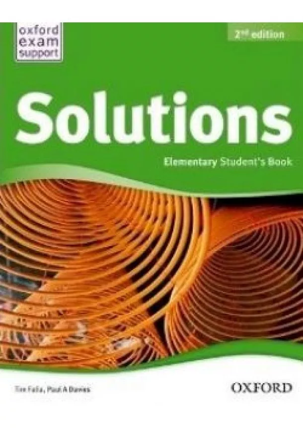 TIM FALLA - PAUL A DAVIES - Solutions Elementary - Second edition - Students Book