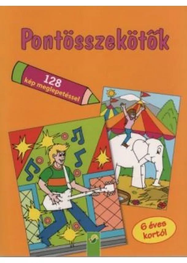 Foglalkoztató - Pontösszekötők - 128 kép meglepetéssel (2 féle borítóval)