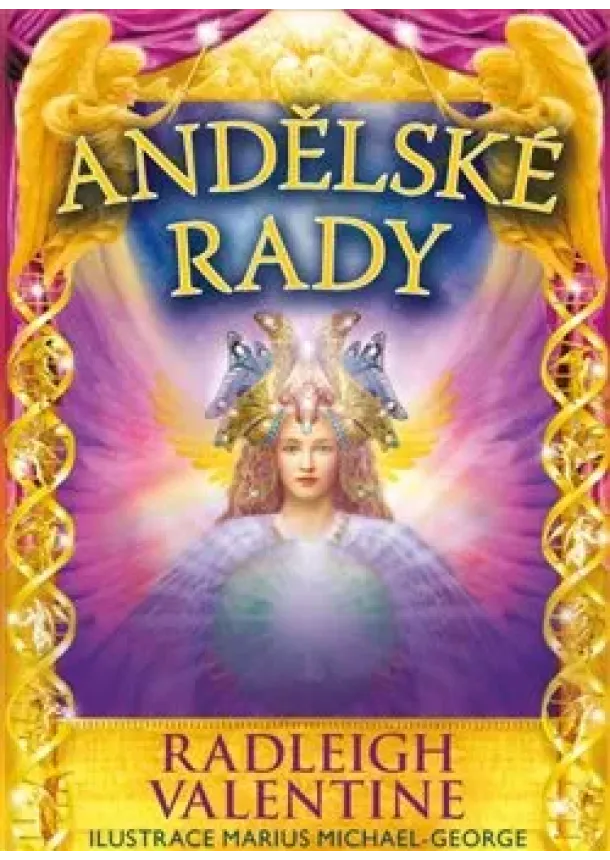 Radleigh Valentine - Andělské rady - Kniha a 44 karet