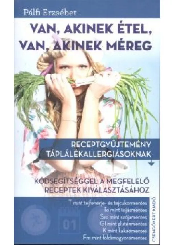 Pálfi Erzsébet - VAN, AKINEK ÉTEL, VAN, AKINEK MÉREG /RECEPTGYŰJTEMÉNY TÁPLÁLÉKALLERGIÁSOKNAK