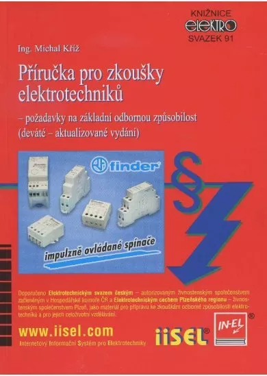 Příručka pro zkoušky elektrotechniků (deváté - aktualizované vydání) - Svazek 91