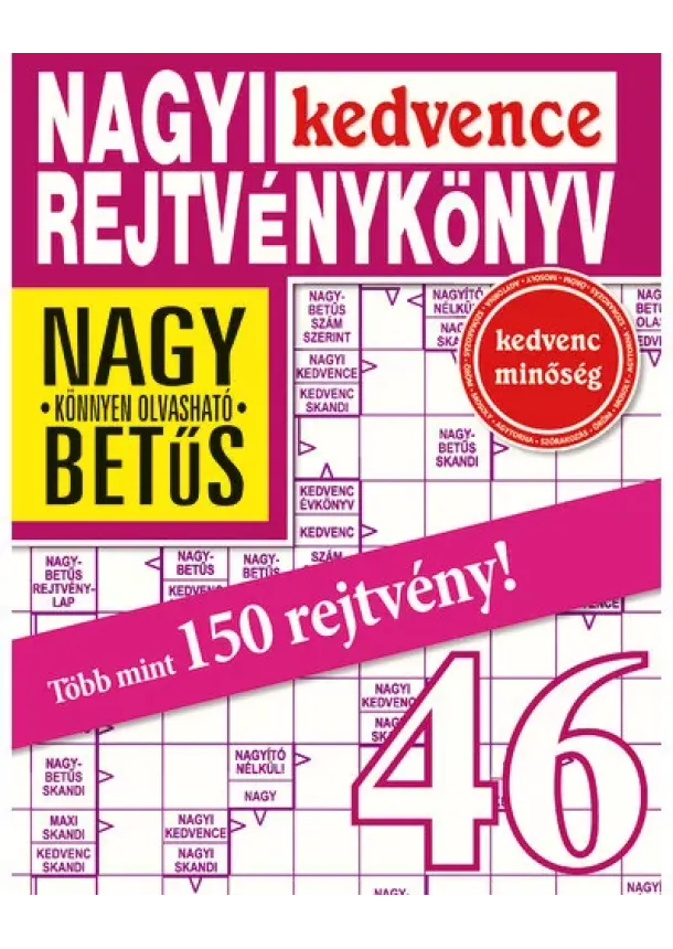  kol. - NAGYI KEDVENCE REJTVÉNYKÖNYV 46