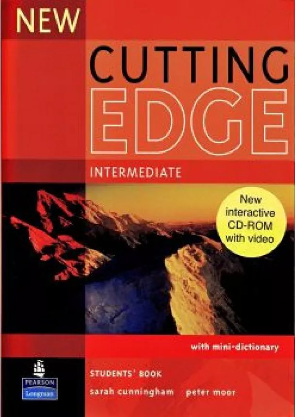 Sarah Cunningham, Peter Moor - New Cutting Edge - Intermediate Students Book with CD-ROM