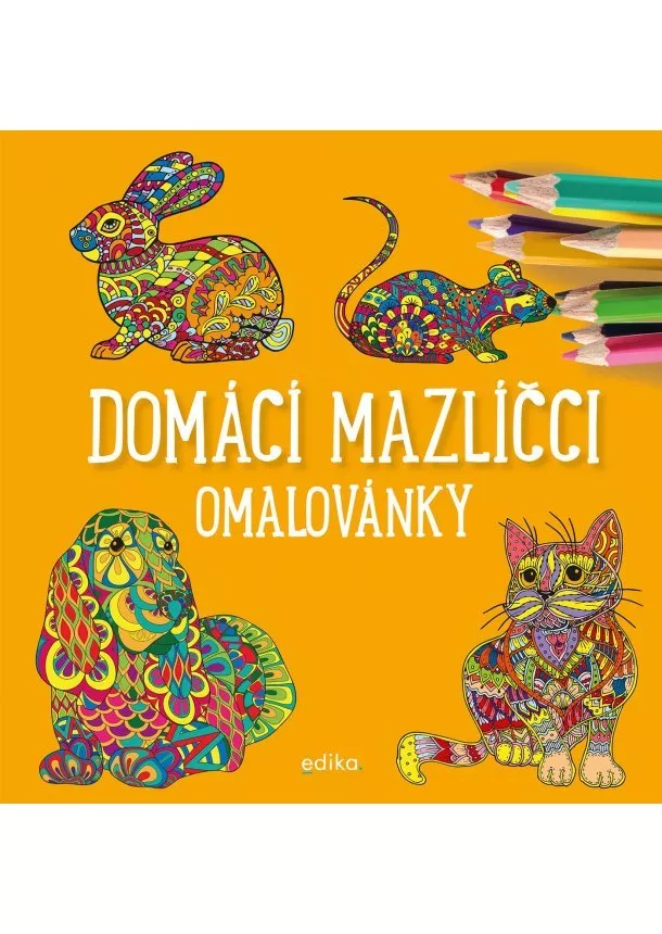 Julie Bezděková - Domácí mazlíčci - omalovánky