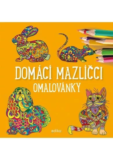 Domácí mazlíčci - omalovánky