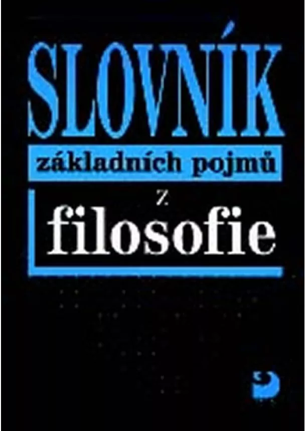 Petr Nesvadba - Slovník základních pojmů z filosofie