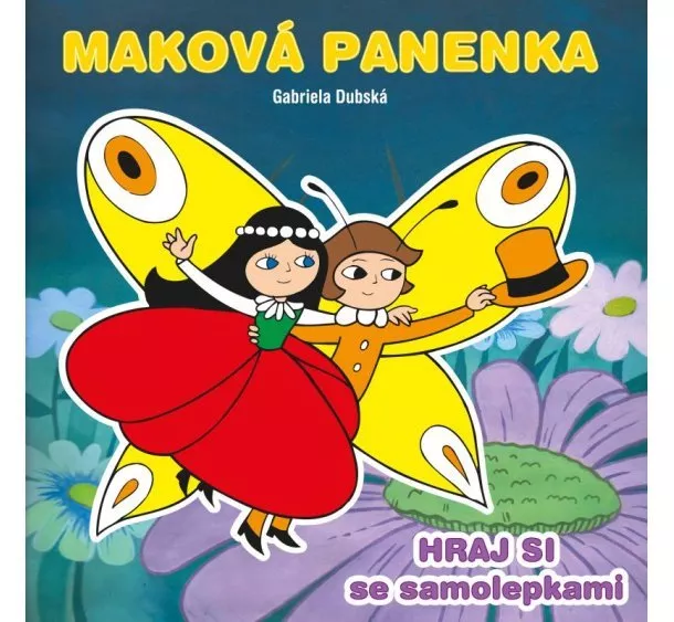 Maková panenka - Hraj si se samolepkami