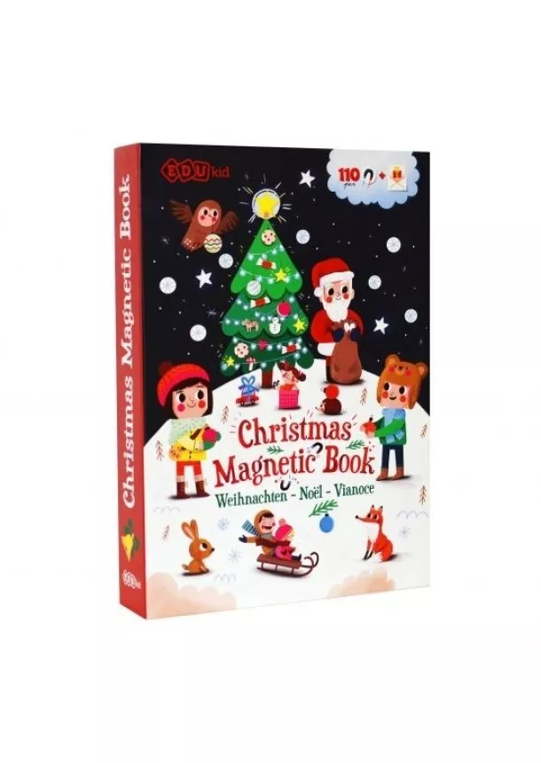 Kolektív autorov - Magnetická kniha Vianoce - Christmas Magnetic Book-2.vydanie