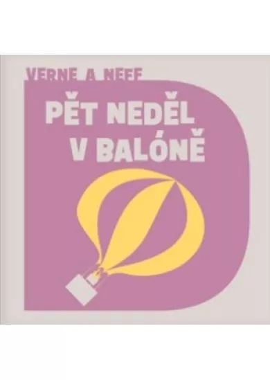 Pět neděl v balóně - audiokniha - MP3 na CD