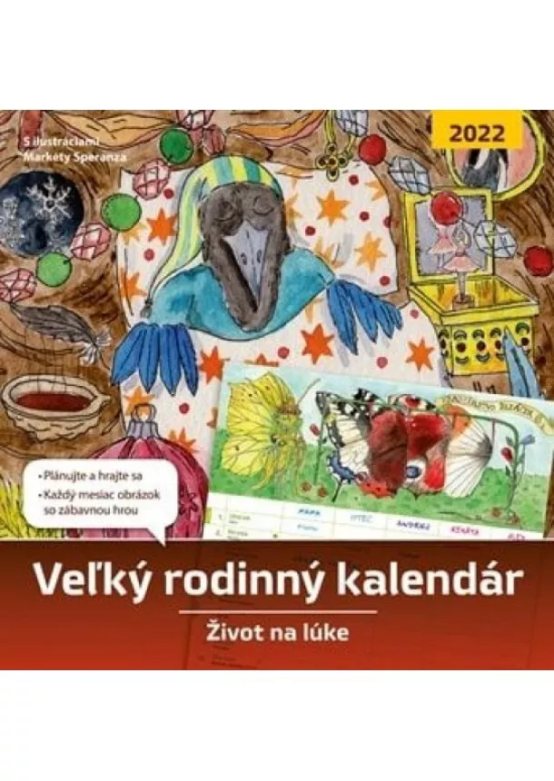 autor neuvedený - K-Veľký rodinný kalendár 2022