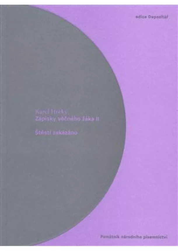 Karel Horký - Zápisky věčného žáka II. Štěstí zakázáno