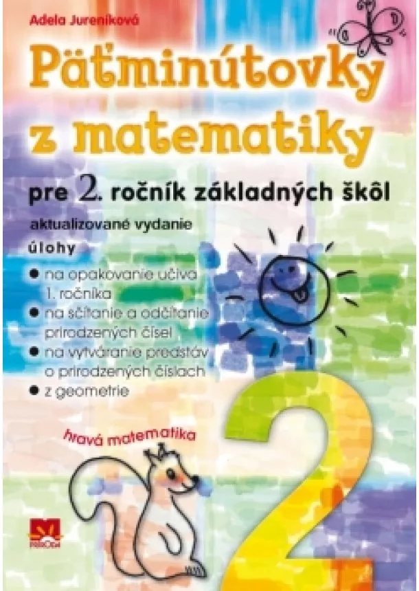 Adela Jureníková - Päťminútovky z matematiky pre 2. ročník základných škôl