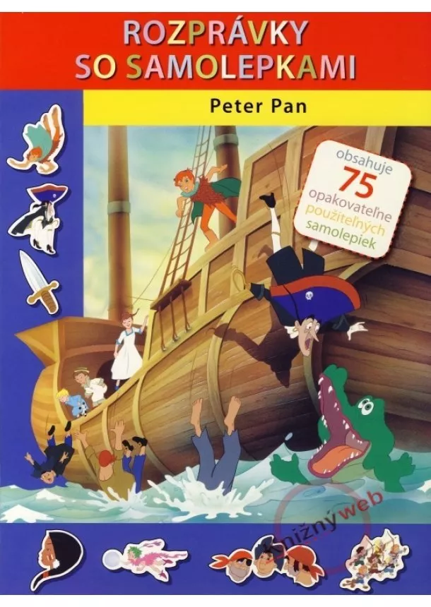 Van Gool - Peter Pan - Rozprávky so samolepkami