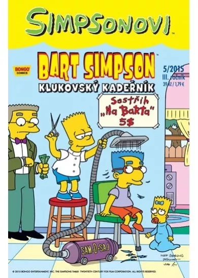 Simpsonovi - Bart Simpson 05/15 - Klukovský kadeřník