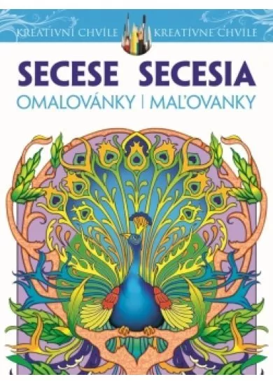 Secesia-maľovanky pre dospelých