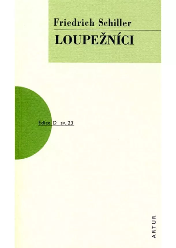 Schiller Friedrich - Loupežníci