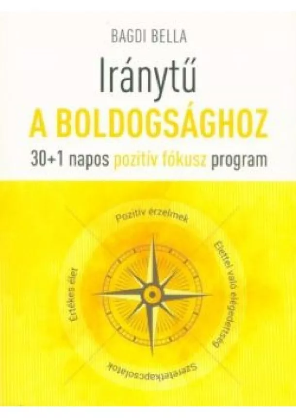 Bagdi Bella - Iránytű a boldogsághoz - 30+1 napos pozitív fókusz program