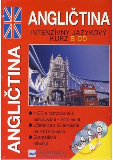 Angličtina - intenzívny jazykový kurz s CD