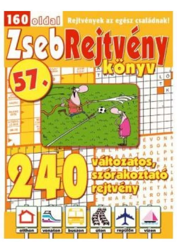 Zsebrejtvény könyv 57.