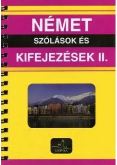 Német szólások és kifejezések II.