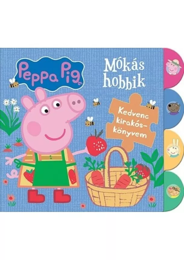 Foglalkoztató - Peppa malac: Mókás hobbik - Kedvenc kirakóskönyvem