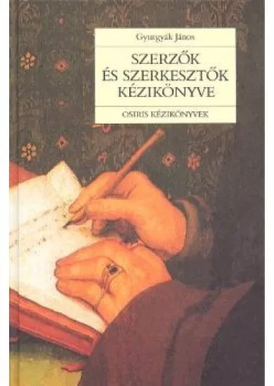 SZERZŐK ÉS SZERKESZTŐK KÉZIKÖNYVE