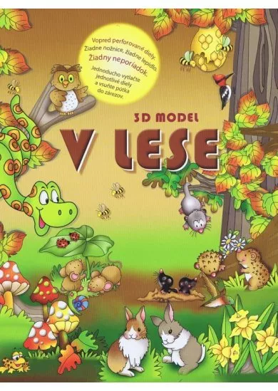 V lese 3D model