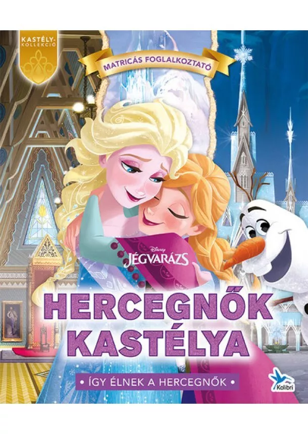 Disney Foglalkoztató - Hercegnők kastélya – Jégvarázs