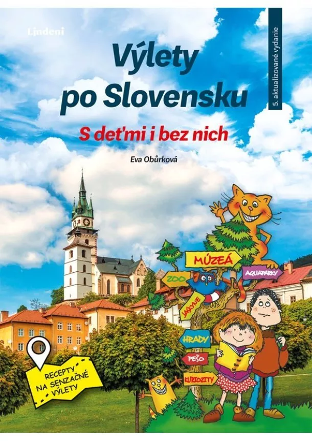 Eva Obůrková, Martina Antošová - Výlety po Slovensku - S deťmi i bez nich