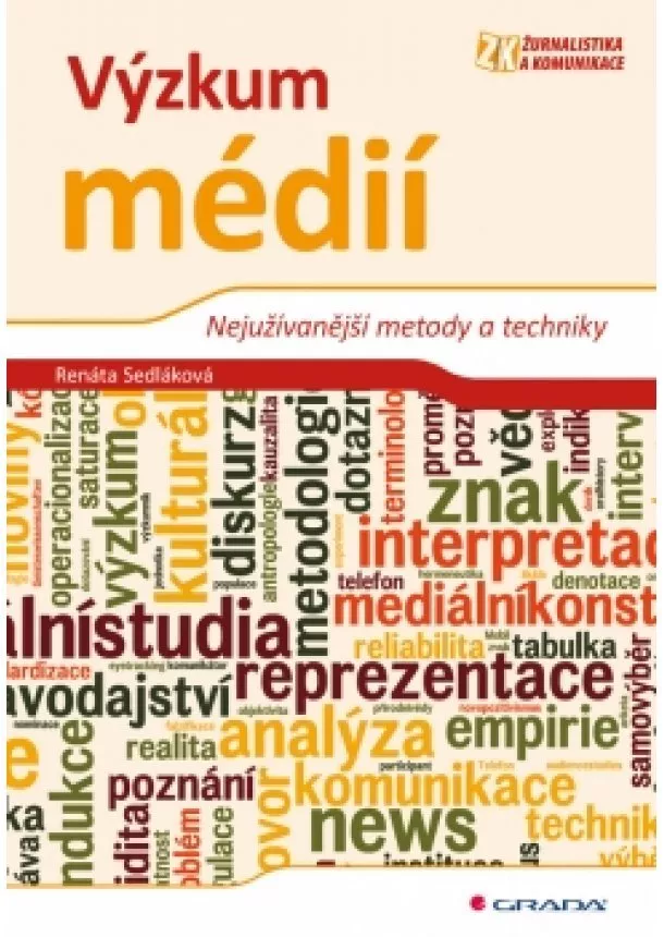 Renáta Sedláková - Výzkum médií - Nejužívanější metody a techniky