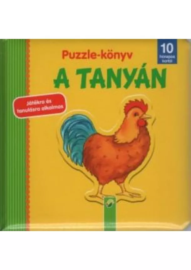 Puzzle-Könyv - Puzzle-könyv: A tanyán - Játékra és tanulásra alkalmas