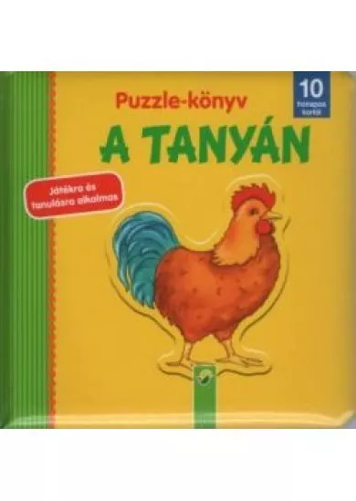 Puzzle-könyv: A tanyán - Játékra és tanulásra alkalmas