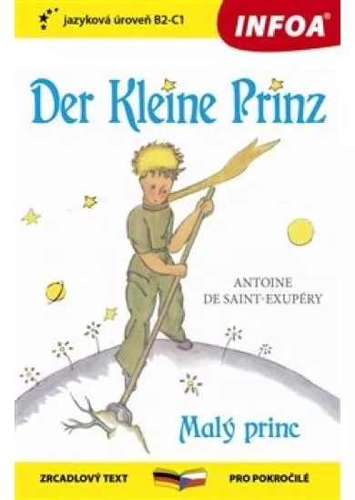 Der Kleine Prinz / Malý Princ - zrcadlový text pro pokročilé