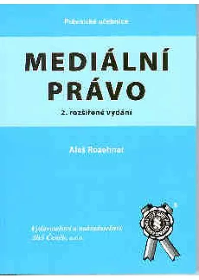 Mediální právo - 2. vydání