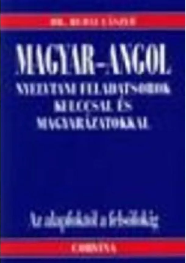 Dr. Budai László - MAGYAR-ANGOL NYELVTANI FELADATOK