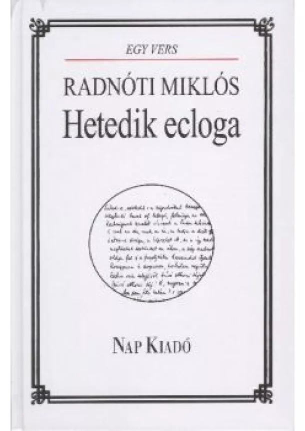 Radnóti Miklós - HETEDIK ECLOGA