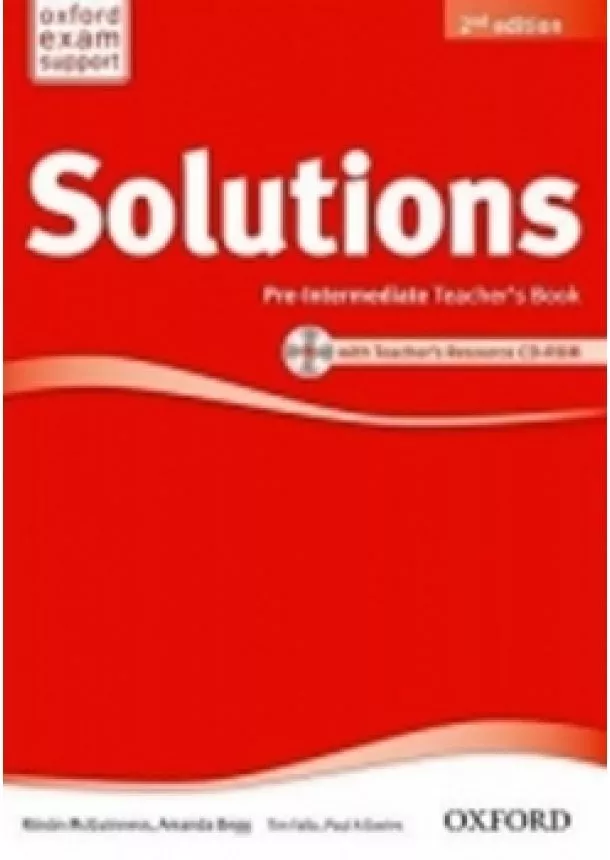 Paul A., Tim Falla, Davies - Maturita Solutions 2nd Edition Pre-intermediate Teacher´s Book with Teacher´s Resource CD-ROM