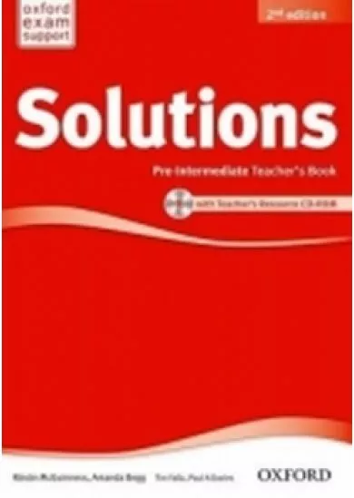 Maturita Solutions 2nd Edition Pre-intermediate Teacher´s Book with Teacher´s Resource CD-ROM