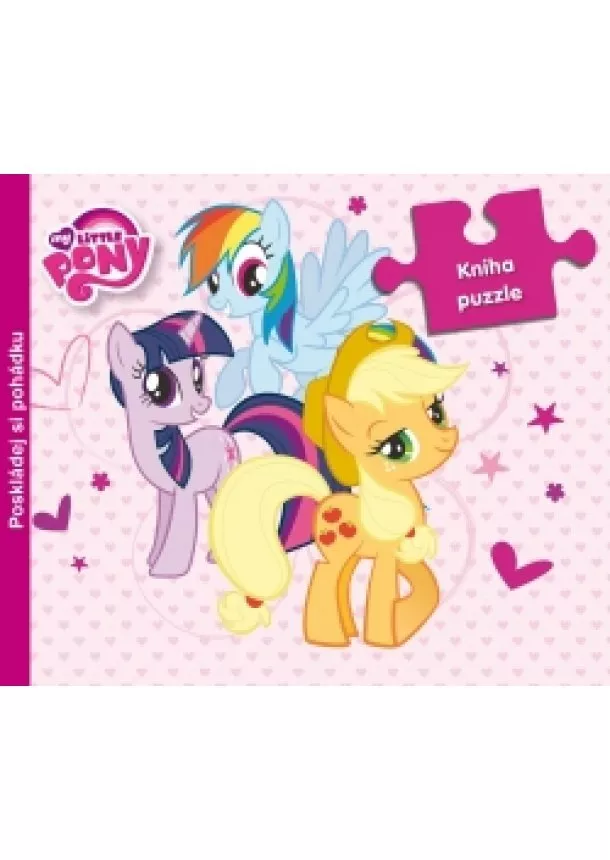 Hasbro - My Little Pony - Kniha puzzle - Poskládej si pohádku