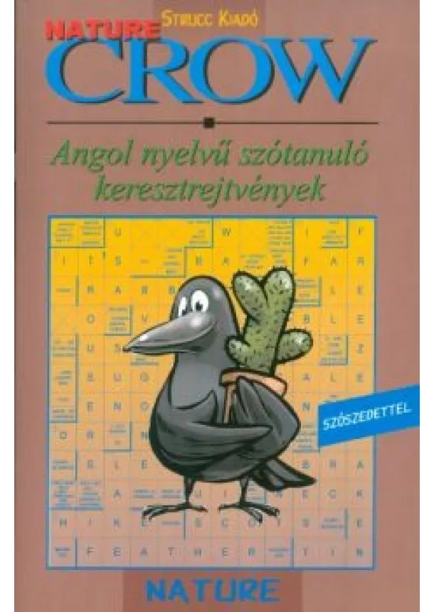 NYELVKÖNYV - CROW NATURE - ANGOL NYELVŰ SZÓTANULÓ KERESZTREJTVÉNYEK