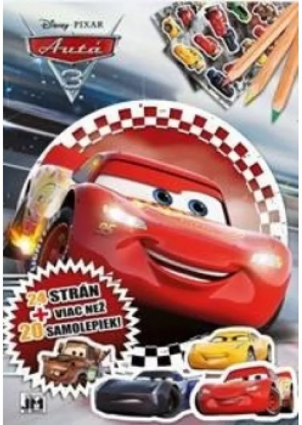 autor neuvedený - Vymaľovanka A4+/ Cars 3